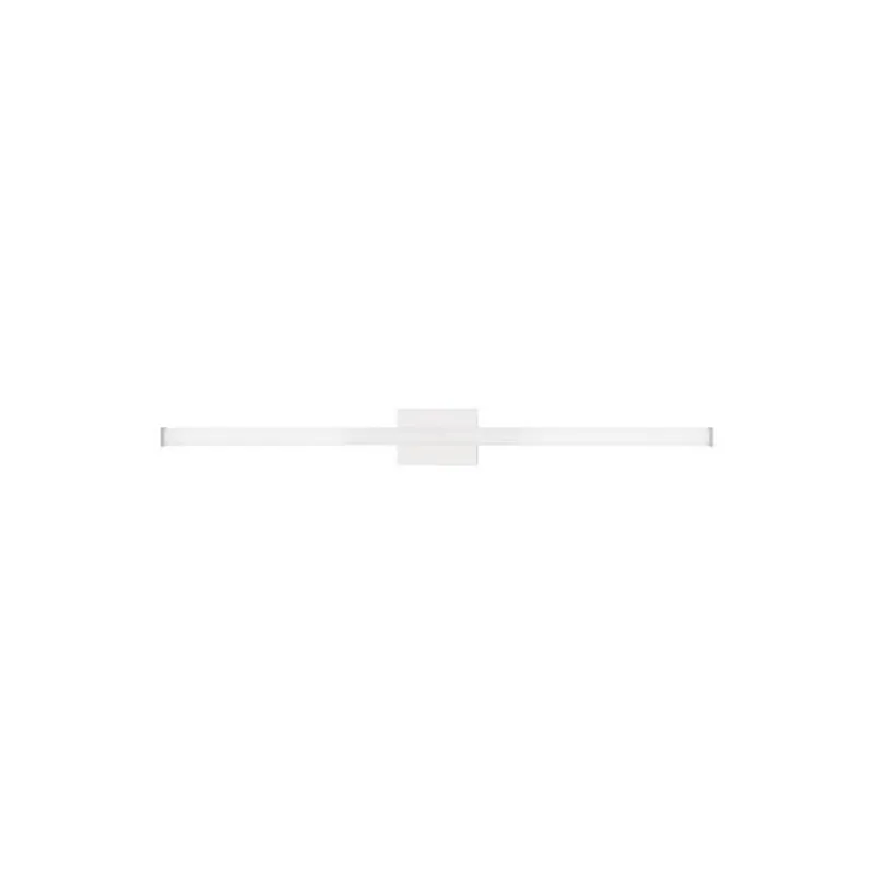 Lufe Square 48 Bath Bath Collection 1-Light LED 3000K Chrome by Sean Lavin