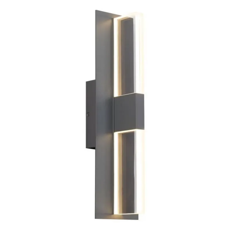 Lyft 18 Outdoor Wall Outdoor 1-Light LED 2700K Charcoal by Sean Lavin