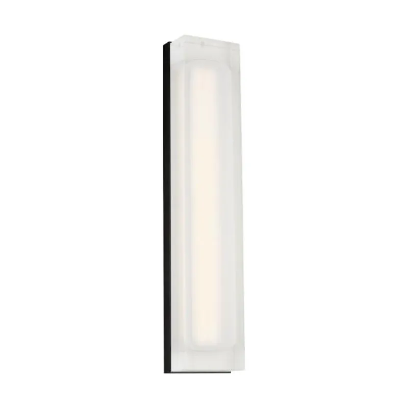 Milley 20 Wall Wall Collection 1-Light 3000K Nightshade Black by Sean Lavin