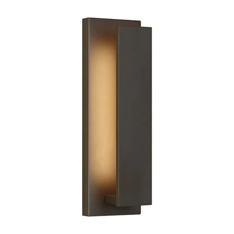 Nate 17 Outdoor Wall Outdoor 1-Light LED 3000K Bronze by Sean Lavin