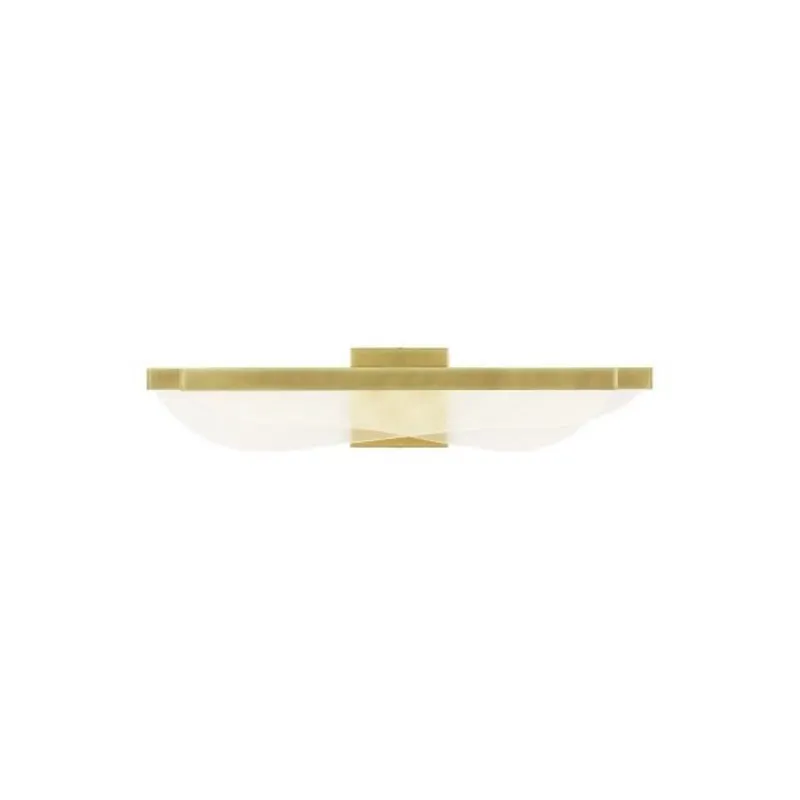 Nyra 25 Bath Bath Collection 1-Light LED 3000K Plated Brass by Sean Lavin