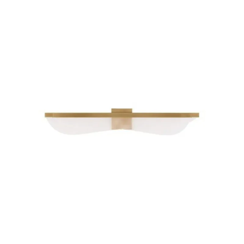 Nyra 36 Bath Bath Collection 1-Light 3000K Plated Brass by Sean Lavin