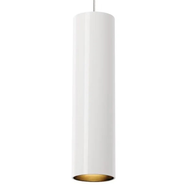 Piper Pendant FreeJack 1-Light White/Satin Nickel
