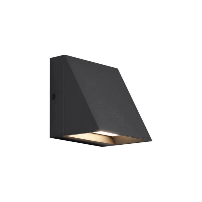 Pitch Single Outdoor Wall Outdoor 1-Light LED 3000K Black by Sean Lavin