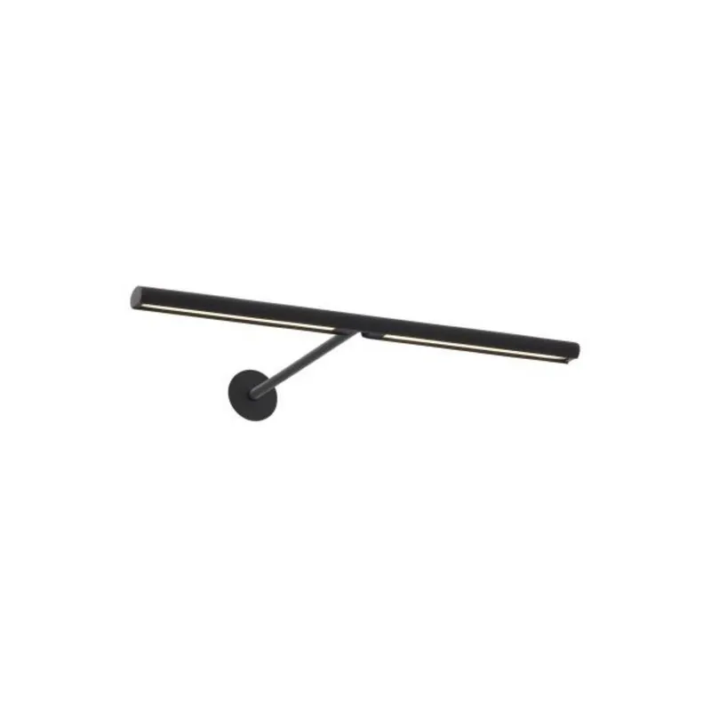 Plural Dome 12 Picture Light Wall Collection 1-Light LED 2700K Nightshade Black by Sean Lavin
