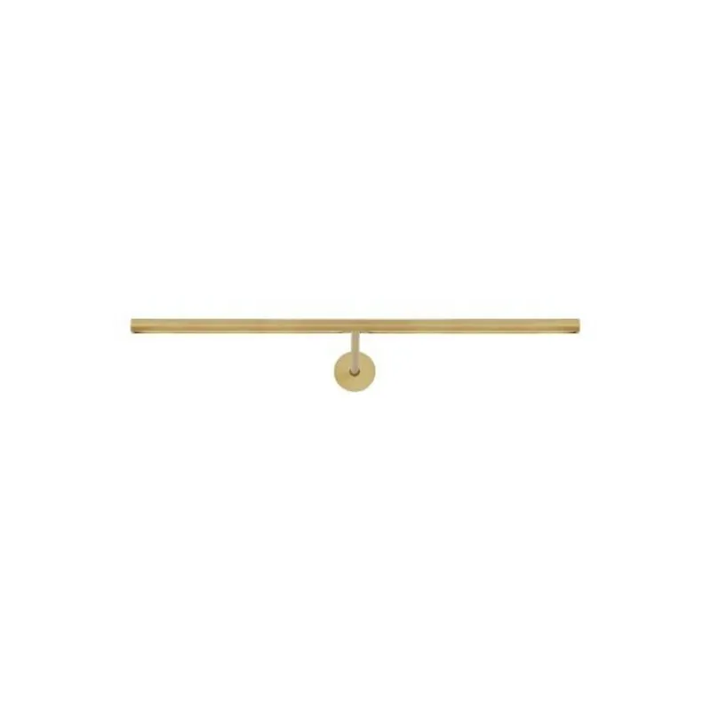 Plural Faceted 18 Picture Light Wall Collection 1-Light LED 2700K Natural Brass by Sean Lavin