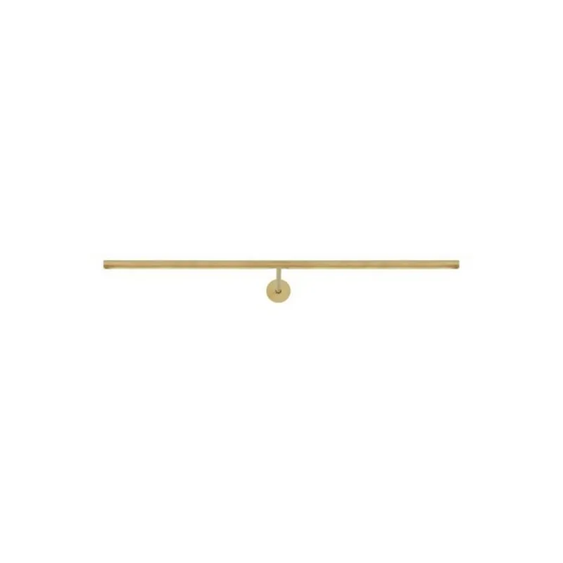 Plural Faceted 24 Picture Light Wall Collection 1-Light LED 2700K Natural Brass by Sean Lavin