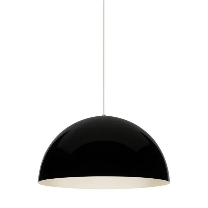 Powell Street Pendant Line-Voltage Pendants/Suspension 1-Light Black