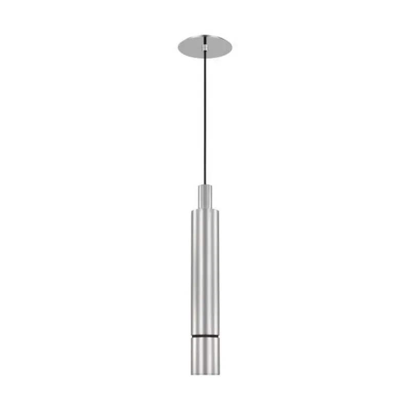 Sottile Large Pendant Line-Voltage Pendants/Suspension 1-Light LED 2700K Polished Stainless Steel by Mick De Giulio