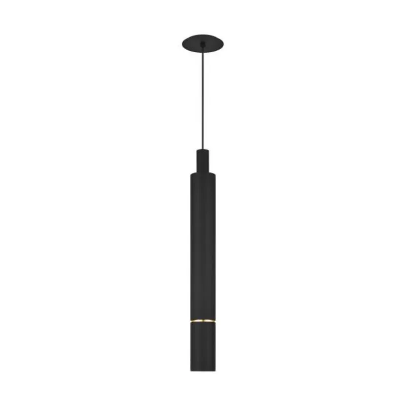 Sottile X-Large Pendant Line-Voltage Pendants/Suspension 1-Light LED 2700K Nightshade Black by Mick De Giulio