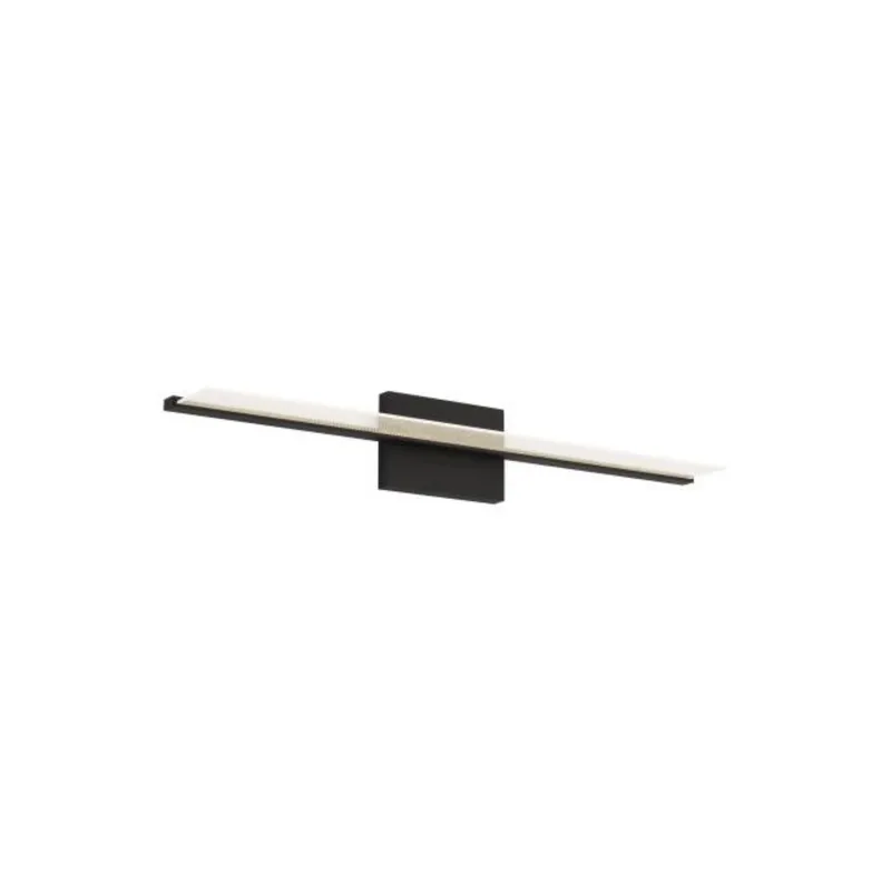 Span 36 Bath Bath Collection 1-Light LED 3000K Nightshade Black by Sean Lavin