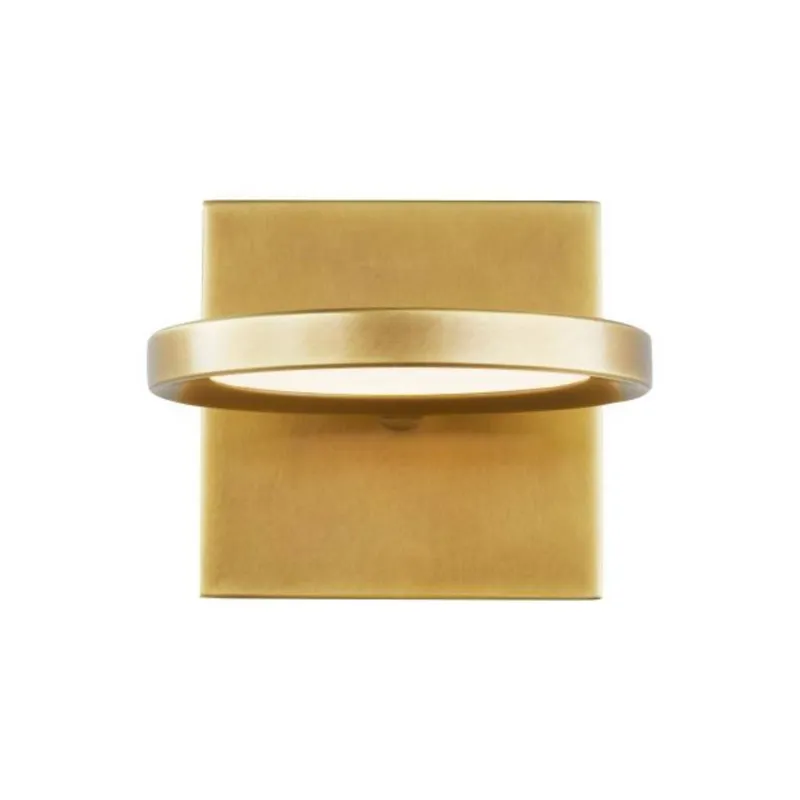 Spectica Wall Wall Collection 1-Light LED 3000K Plated Brass