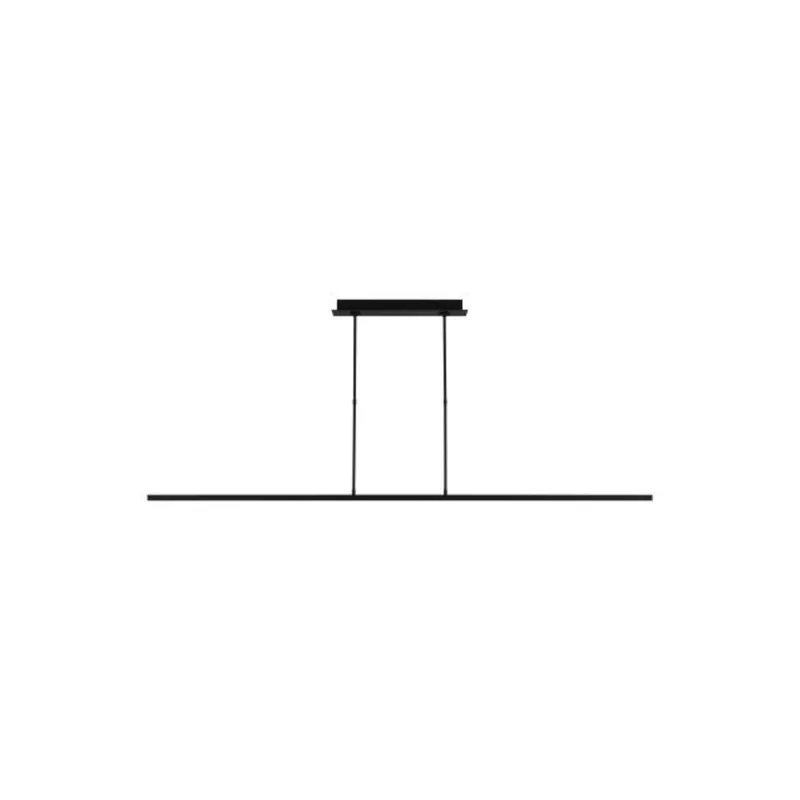 Stagger 72 Linear Suspension Linear Suspension 1-Light LED 2700K Nightshade Black by Mick De Giulio