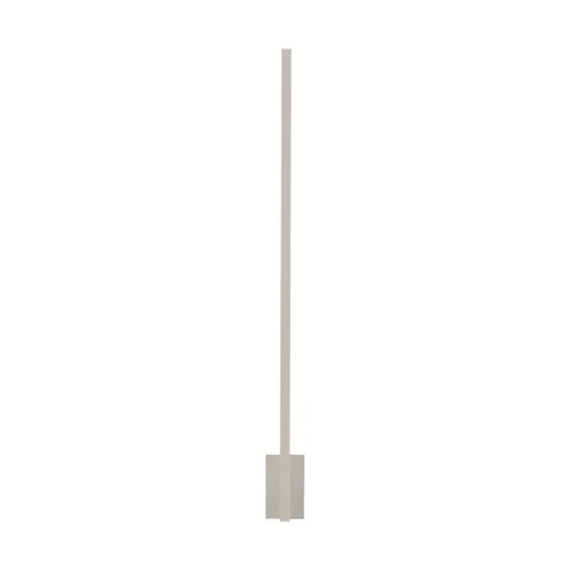 Stagger Medium Wall Sconce Wall Collection 1-Light LED 2700K Polished Nickel by Mick De Giulio