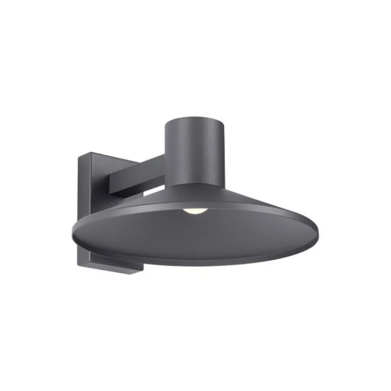 Ash 16 Outdoor Wall Outdoor 1-Light LED 2700K Charcoal by Sean Lavin