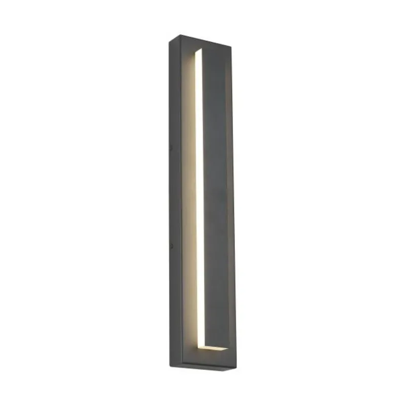 Aspen 26 Outdoor Wall Outdoor 1-Light LED 3000K Charcoal by Sean Lavin