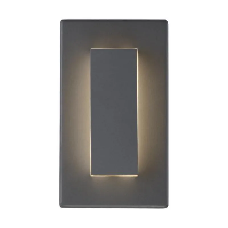 Aspen 8 Outdoor Wall Outdoor 1-Light LED 3000K Charcoal by Sean Lavin