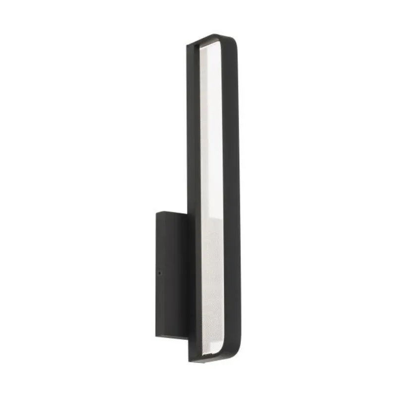 Banda 13 Wall/Bath Chandeliers 1-Light LED 3000K Matte Black by Sean Lavin