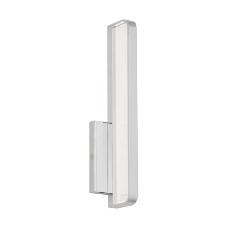 Banda 13 Wall/Bath Chandeliers 1-Light LED 3000K Chrome by Sean Lavin