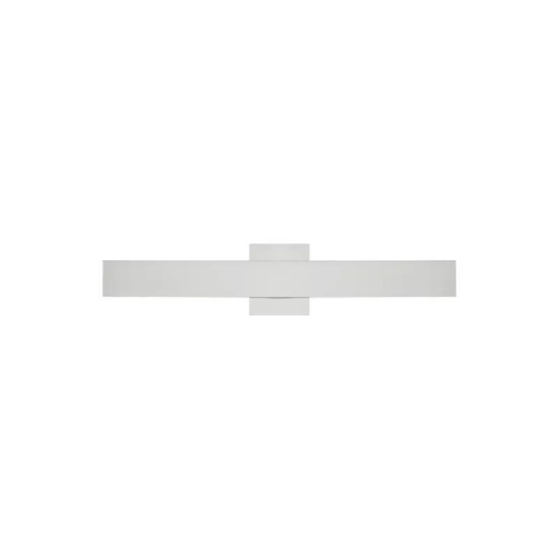 Bau 24 Bath Linear Suspension 1-Light LED 3000K Polished Nickel by Sean Lavin