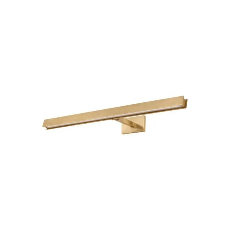 Bau 30 Picture Light Wall Collection 1-Light 3000K Natural Brass by Sean Lavin
