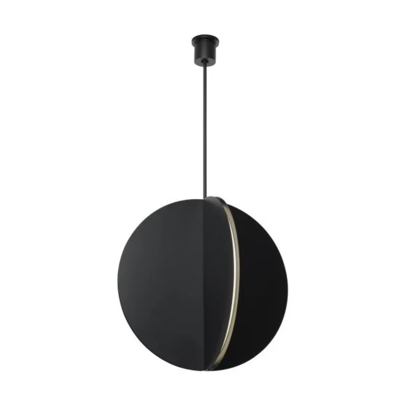 Bau 36 Pendant Line-Voltage Pendants/Suspension 1-Light LED 3000K Nightshade Black by Sean Lavin