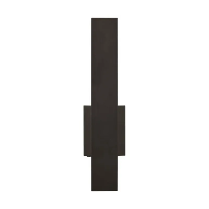 Blade 18 Outdoor Wall Outdoor 1-Light LED 2700K/3000K Selectable Bronze by Sean Lavin