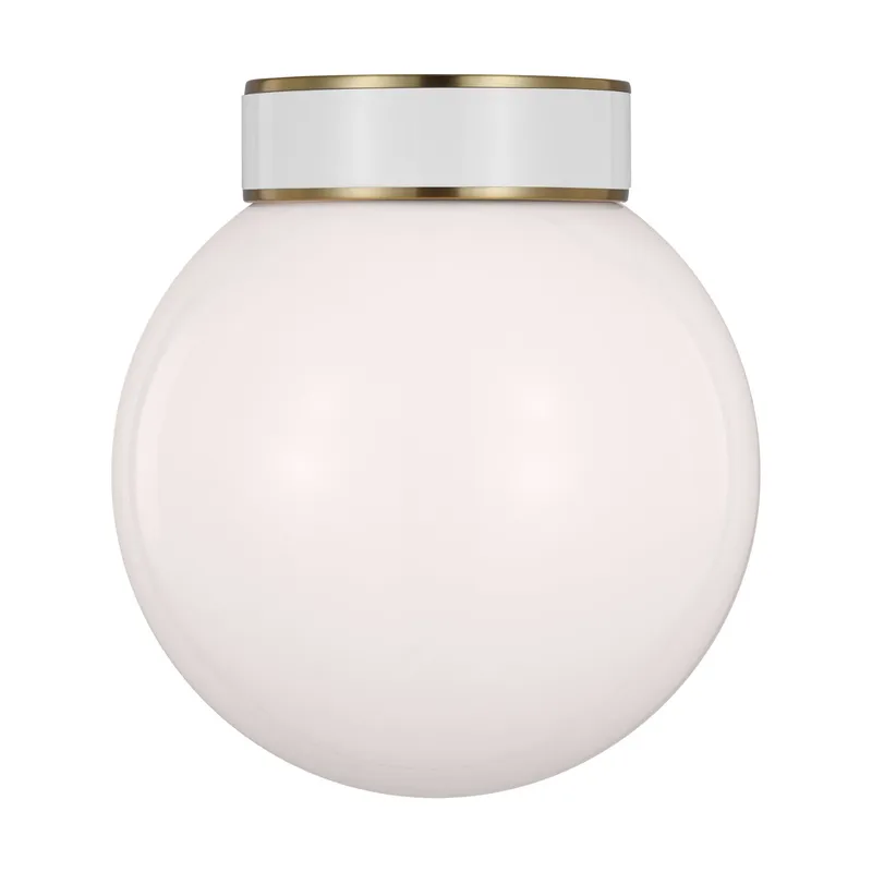 kate spade new york Monroe Small Flush Mount in Burnished Brass