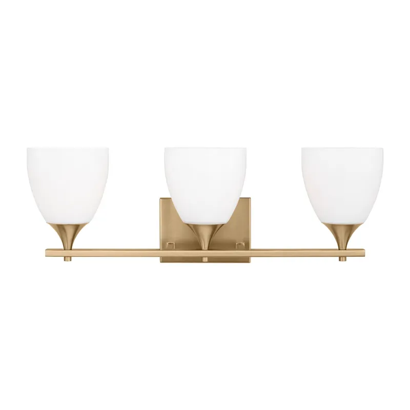 Drew & Jonathan Toffino 3 - Light Bath in Satin Brass