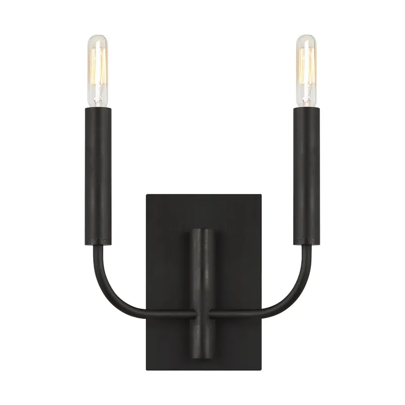 Ellen DeGeneres Brianna Double Sconce in Aged Iron