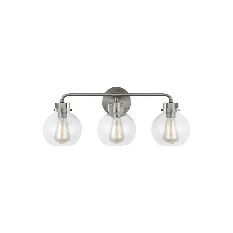 Sean Lavin Clara 3 - Light Vanity in Satin Nickel