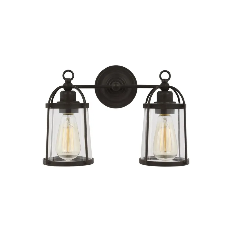 Chapman & Myers Stonington 2 - Light Vanity in Smith Steel