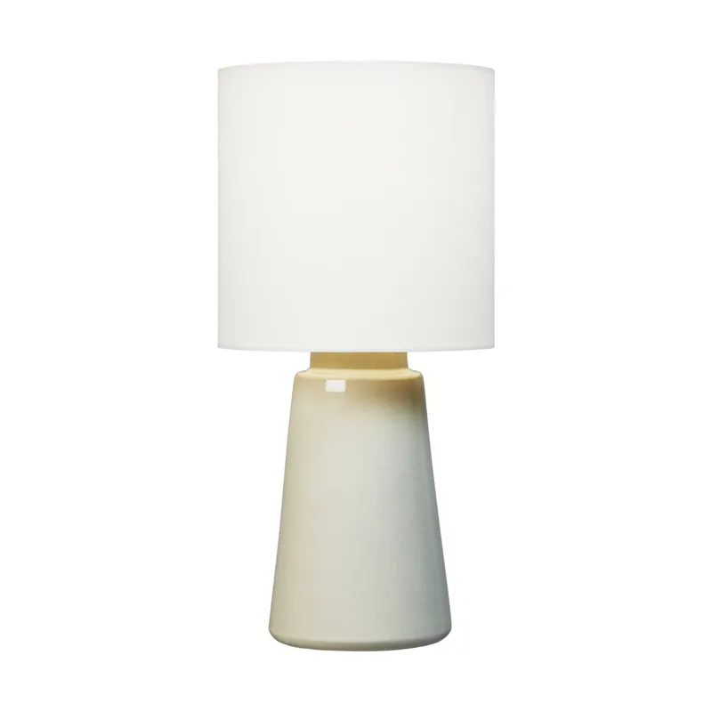 Barbara Barry Vessel Medium Table Lamp in Shellish Grey
