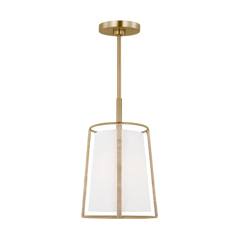 Drew & Jonathan Cortes Medium Hanging Shade in Satin Brass