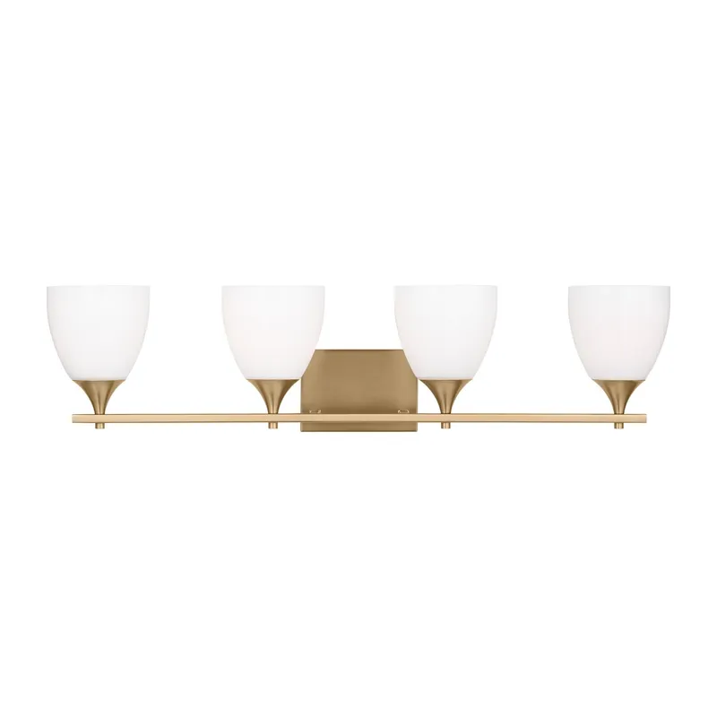 Drew & Jonathan Toffino 4 - Light Bath in Satin Brass
