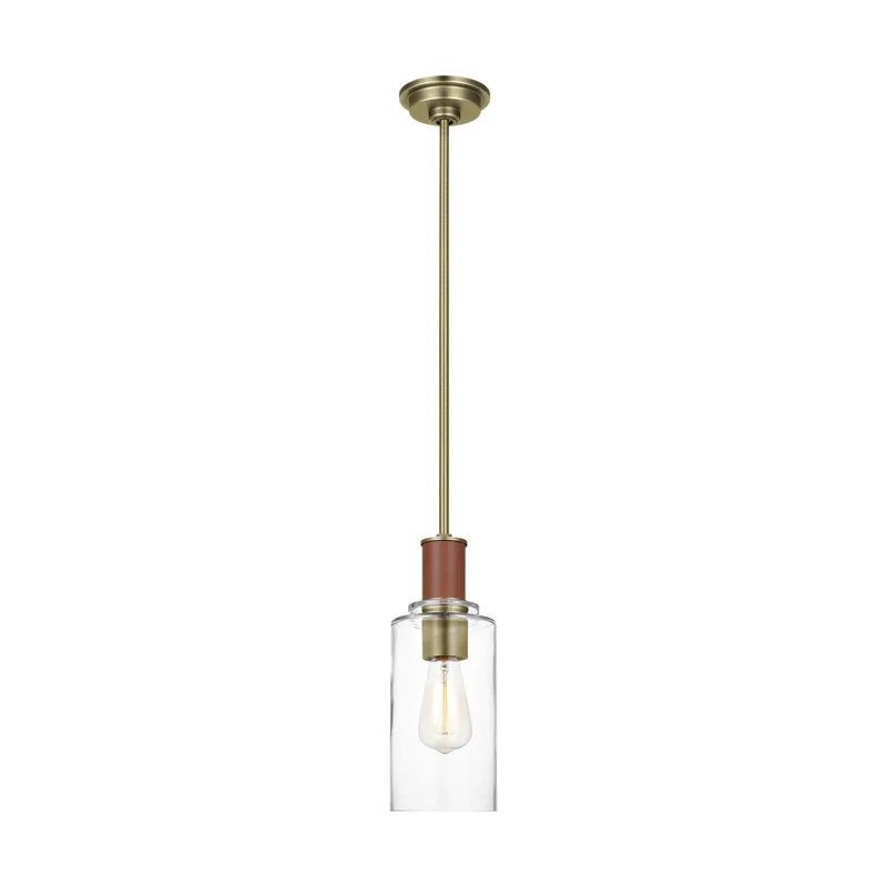 Lauren Ralph Lauren Hadley Tall Pendant in Time Worn Brass
