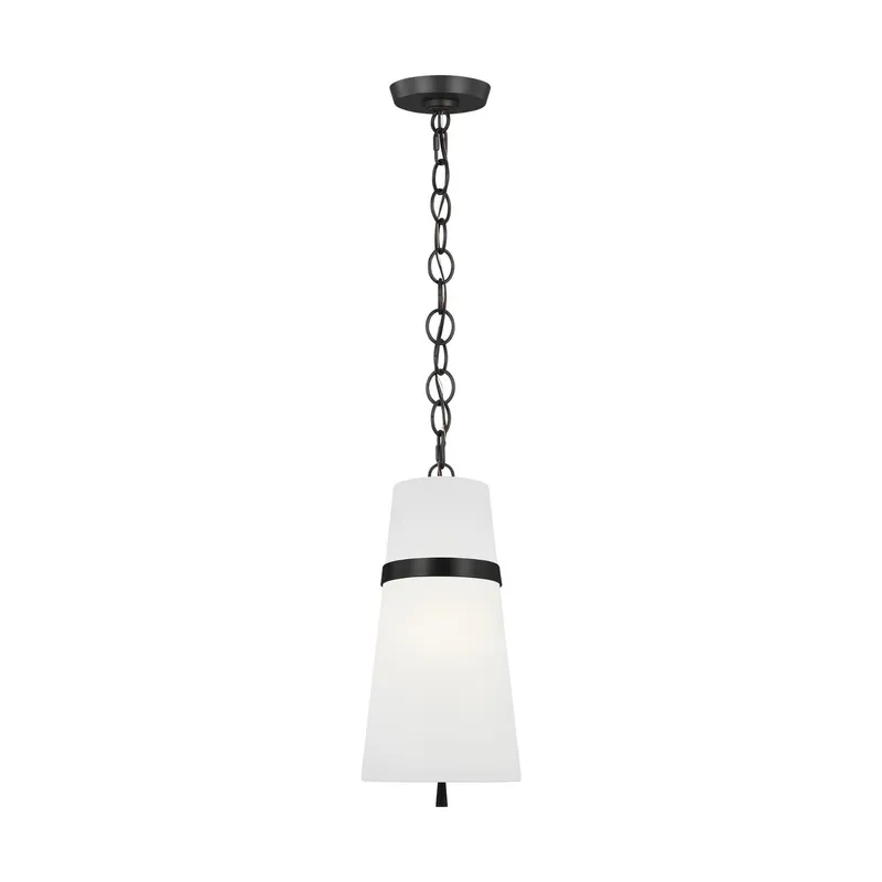 Alexa Hampton Cordtlandt Small Pendant in Aged Iron