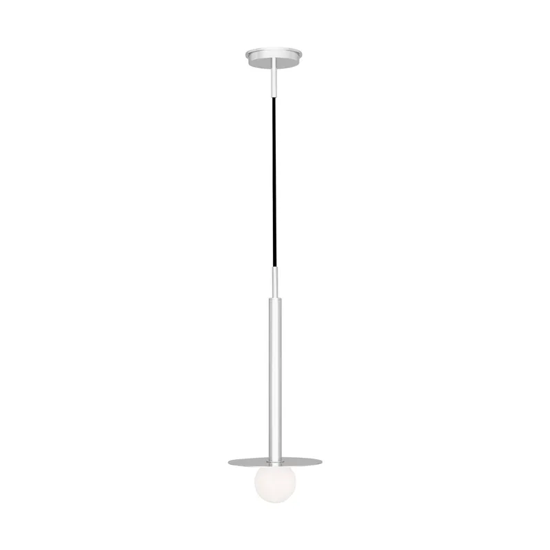 Kelly Wearstler Nodes Short Pendant in Polished Nickel