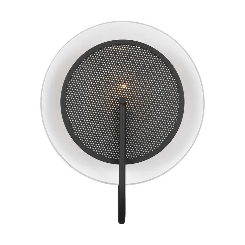 Kelly Wearstler Gesture Sconce / Flush Mount in Midnight Black