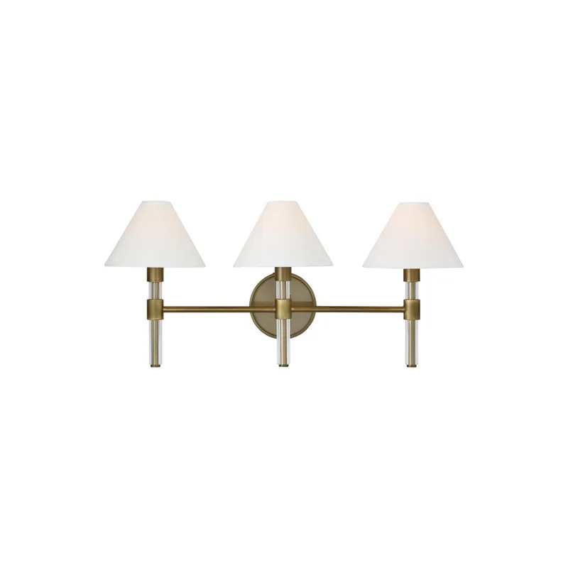 Lauren Ralph Lauren Robert 3 - Light Vanity in Time Worn Brass