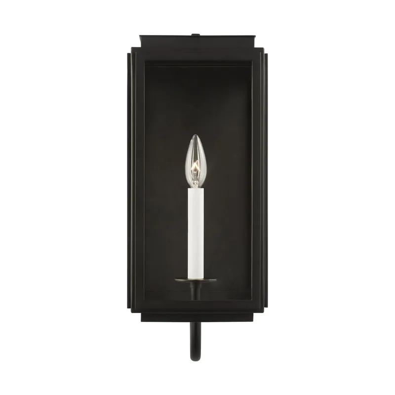 Lauren Ralph Lauren Edgar Medium Wall Lantern in Textured Black
