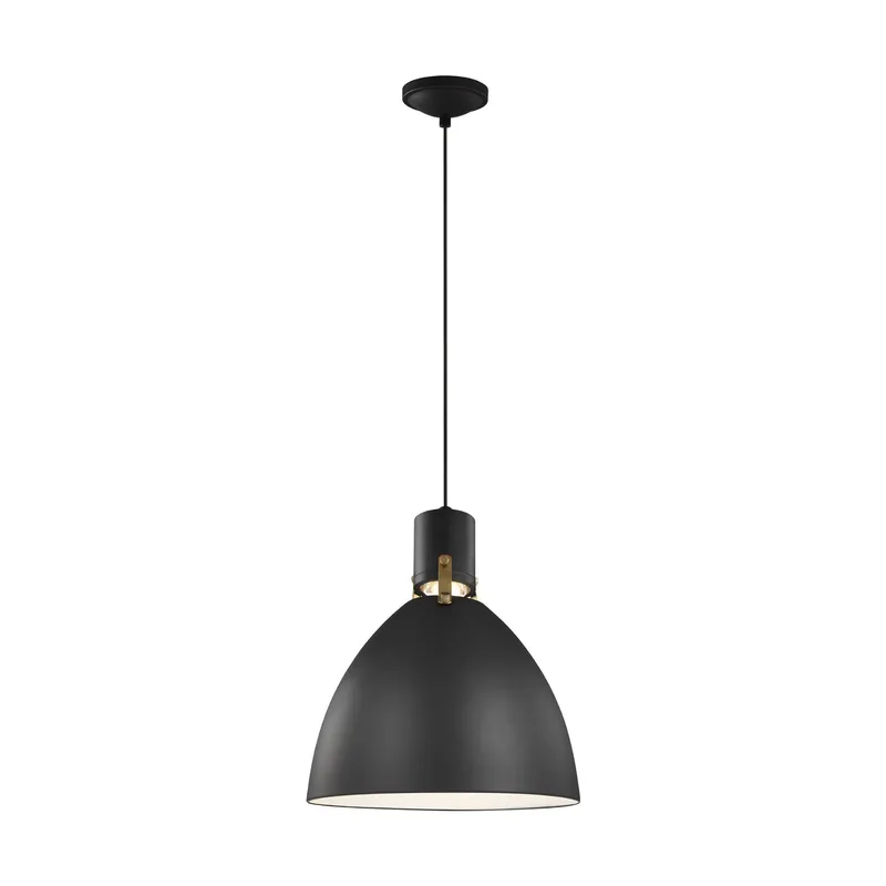 Sean Lavin Brynne Small LED Pendant in Matte Black
