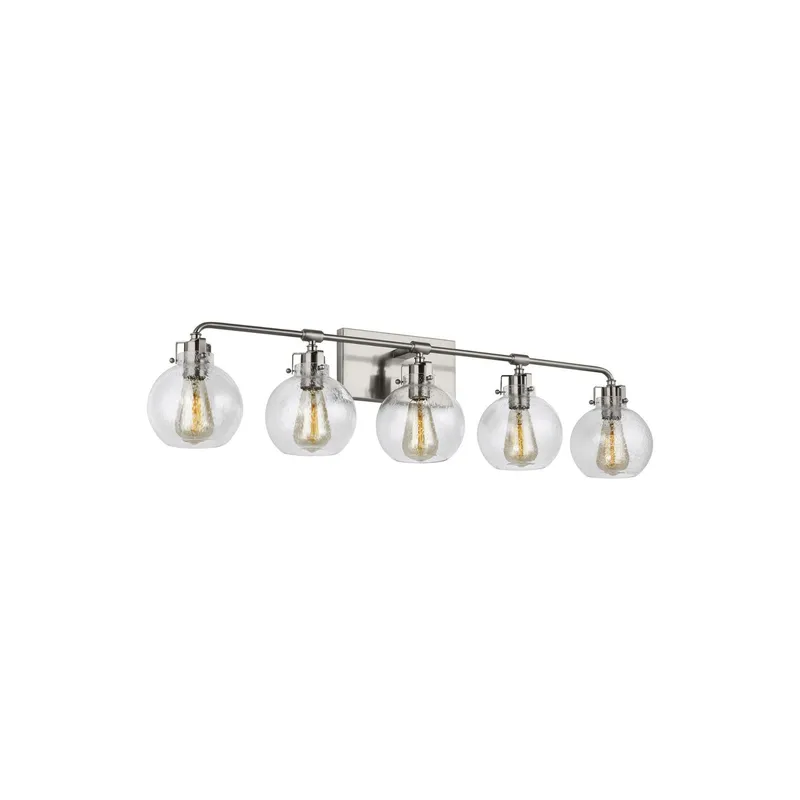Sean Lavin Clara 5 - Light Vanity in Satin Nickel