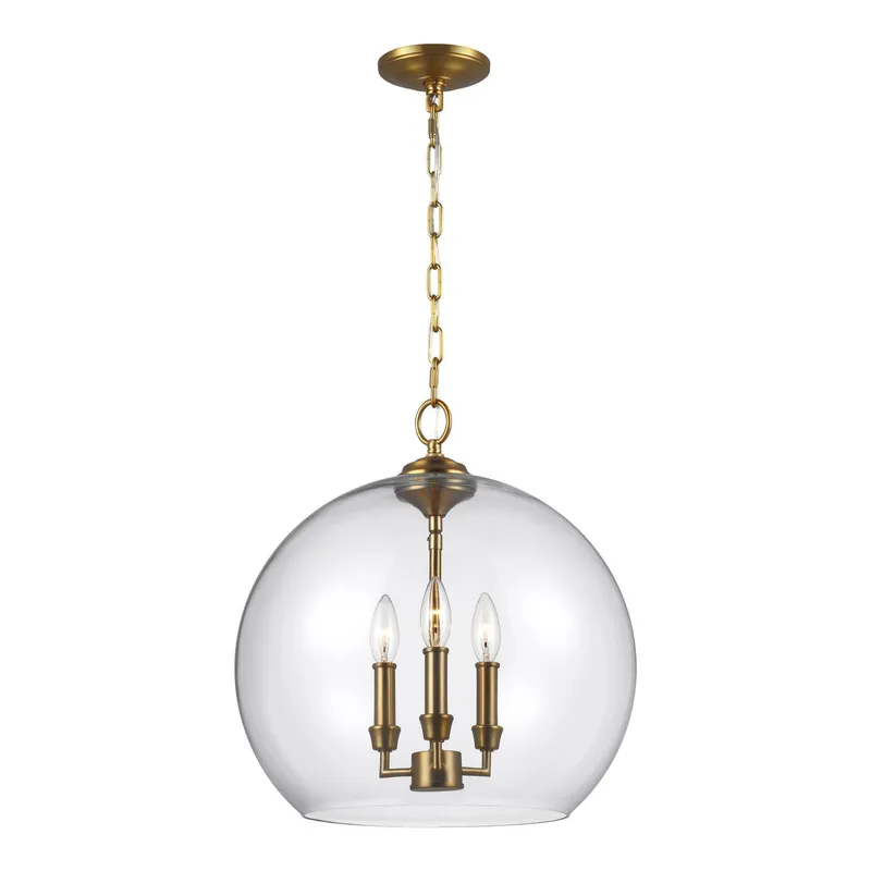 Sean Lavin Lawler Orb Pendant in Burnished Brass