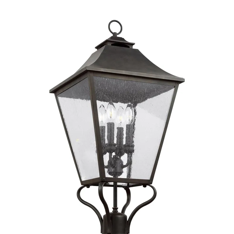 Sean Lavin Galena Large Post Lantern in Sable