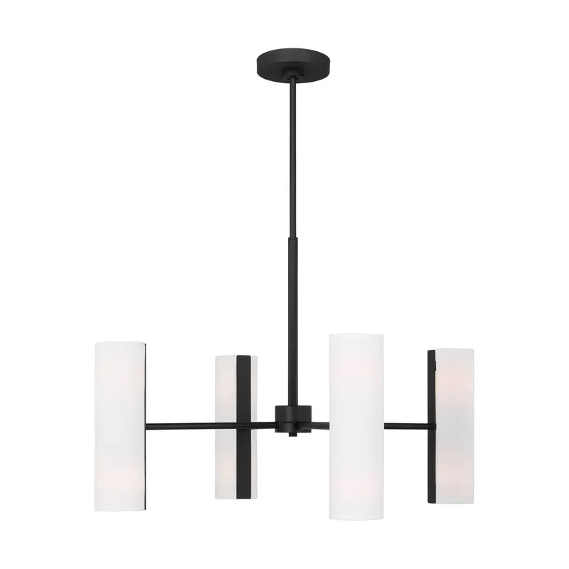 Drew & Jonathan Capalino Large Chandelier in Midnight Black