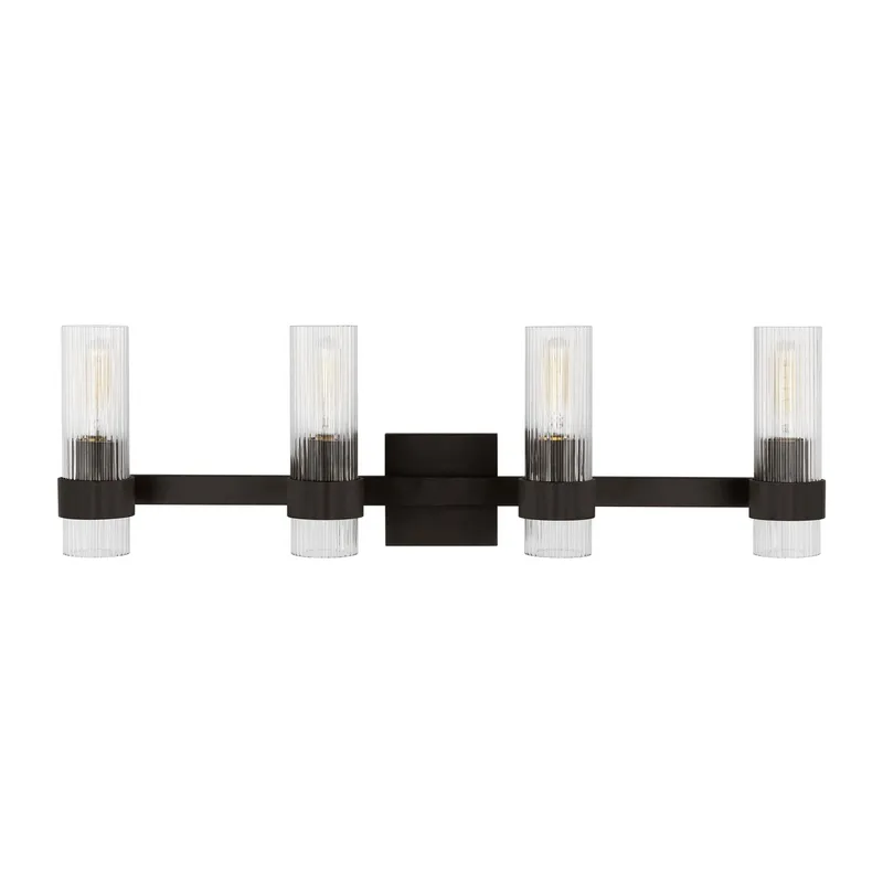 Chapman & Myers Geneva 4 - Light Vanity in Aged Iron