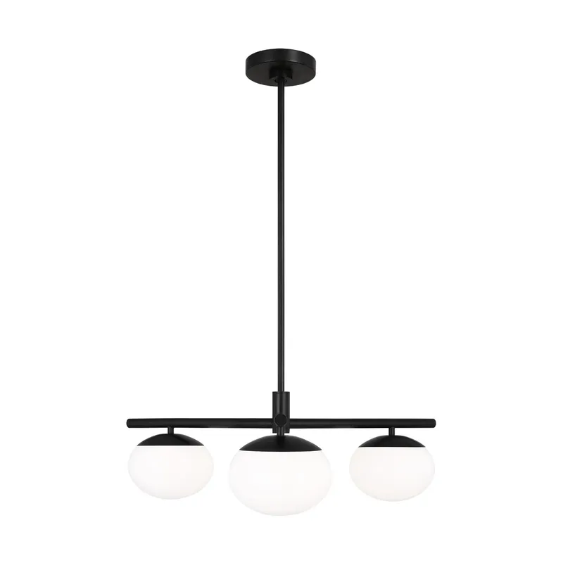 Ellen DeGeneres Lune Semi-Flush Mount in Aged Iron