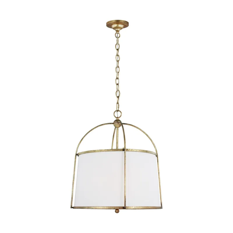 Chapman & Myers Stonington Hanging Shade in Antique Gild