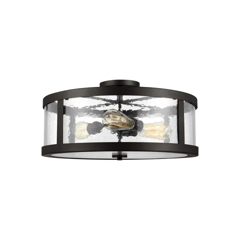 Sean Lavin Harrow Large Semi-Flush Mount in Oil Rubbed Bronze